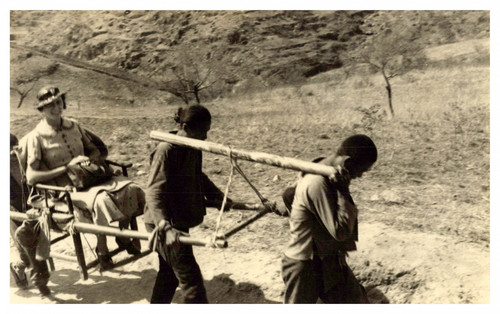 Chine chaise porteurs - chine,, à