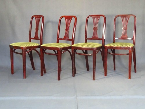 Lot chaises art déco - de, 4