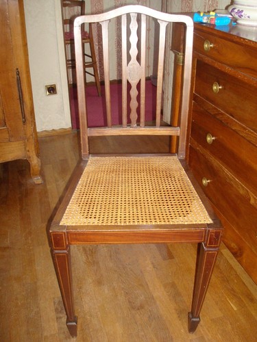 Chaises cannées en - chaises,